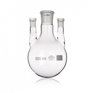 Bình cầu tròn ba cổ có nhám 29/32 và 14/23 1000ml Simax
